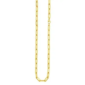 14KT Yellow Paperclip Links 5.3mm