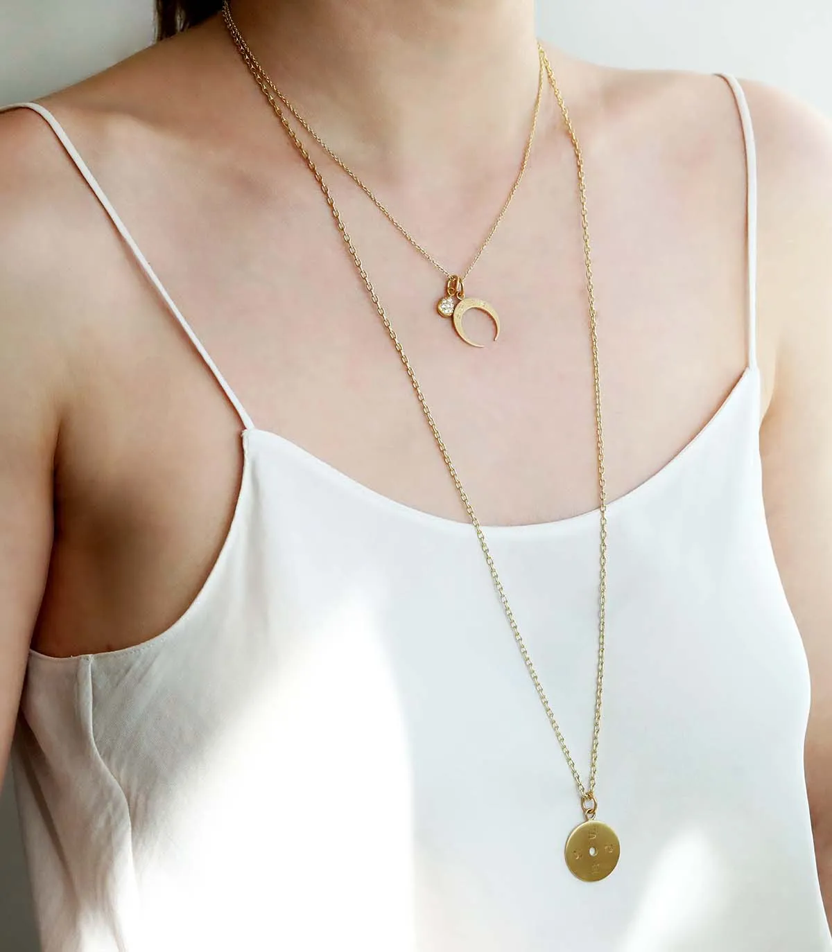 18K Gold Drawn Link Chain in 32"