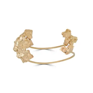 18K Gold-Plated Brass Fluorita Double Bracelet