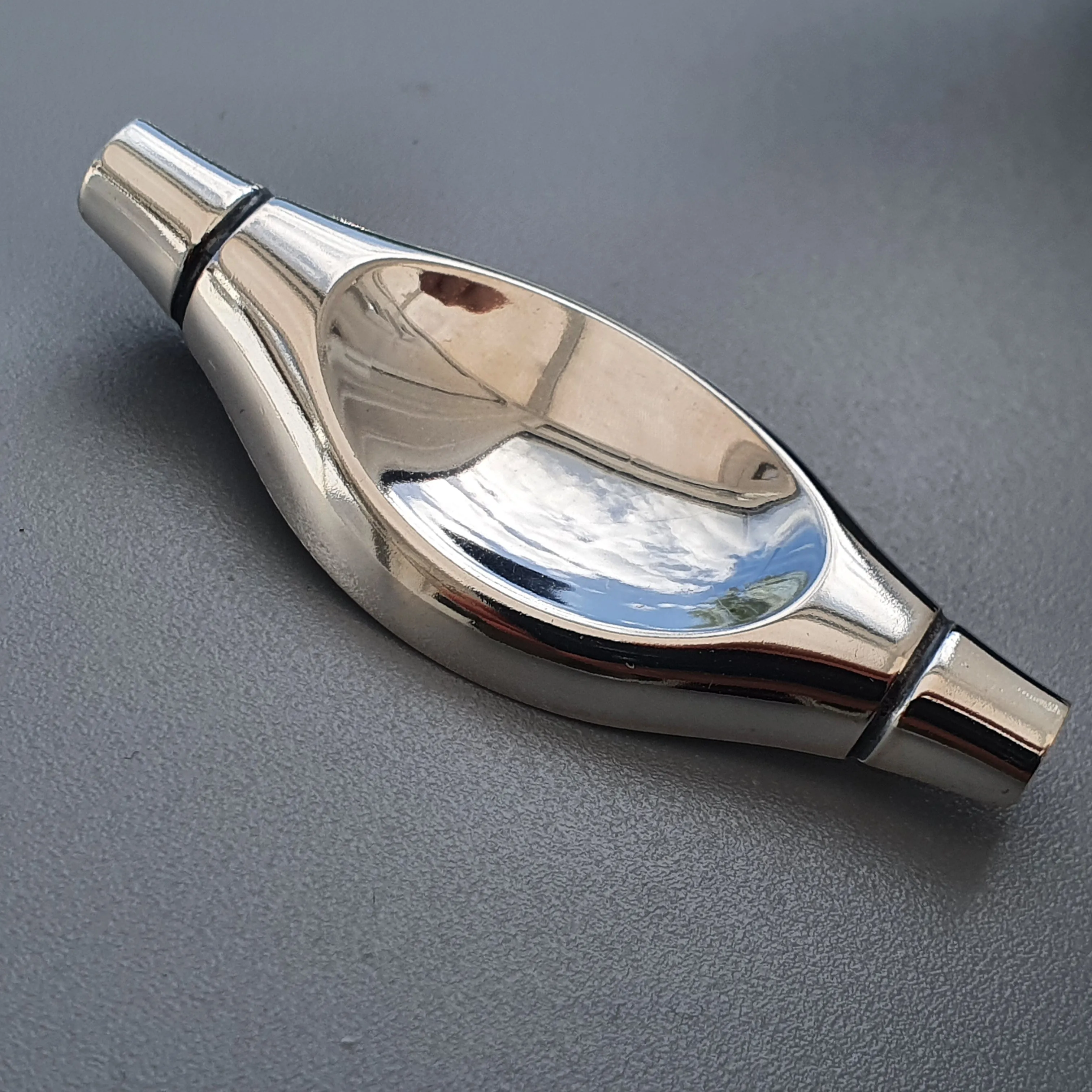 1960s Vintage Finnish Modernist Silver Brooch by Elis Kauppi for Kupittaan Kulta