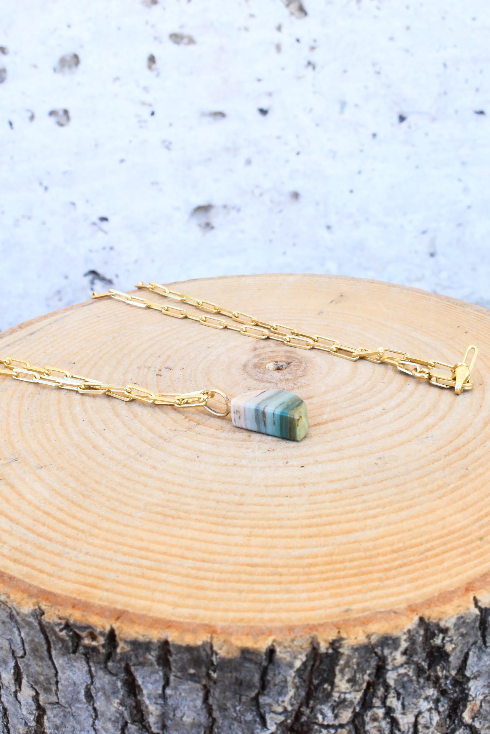 2mm Paperclip Chain 20" (14k GF o. SS)