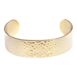 3/4 Inch Hammered Cuff