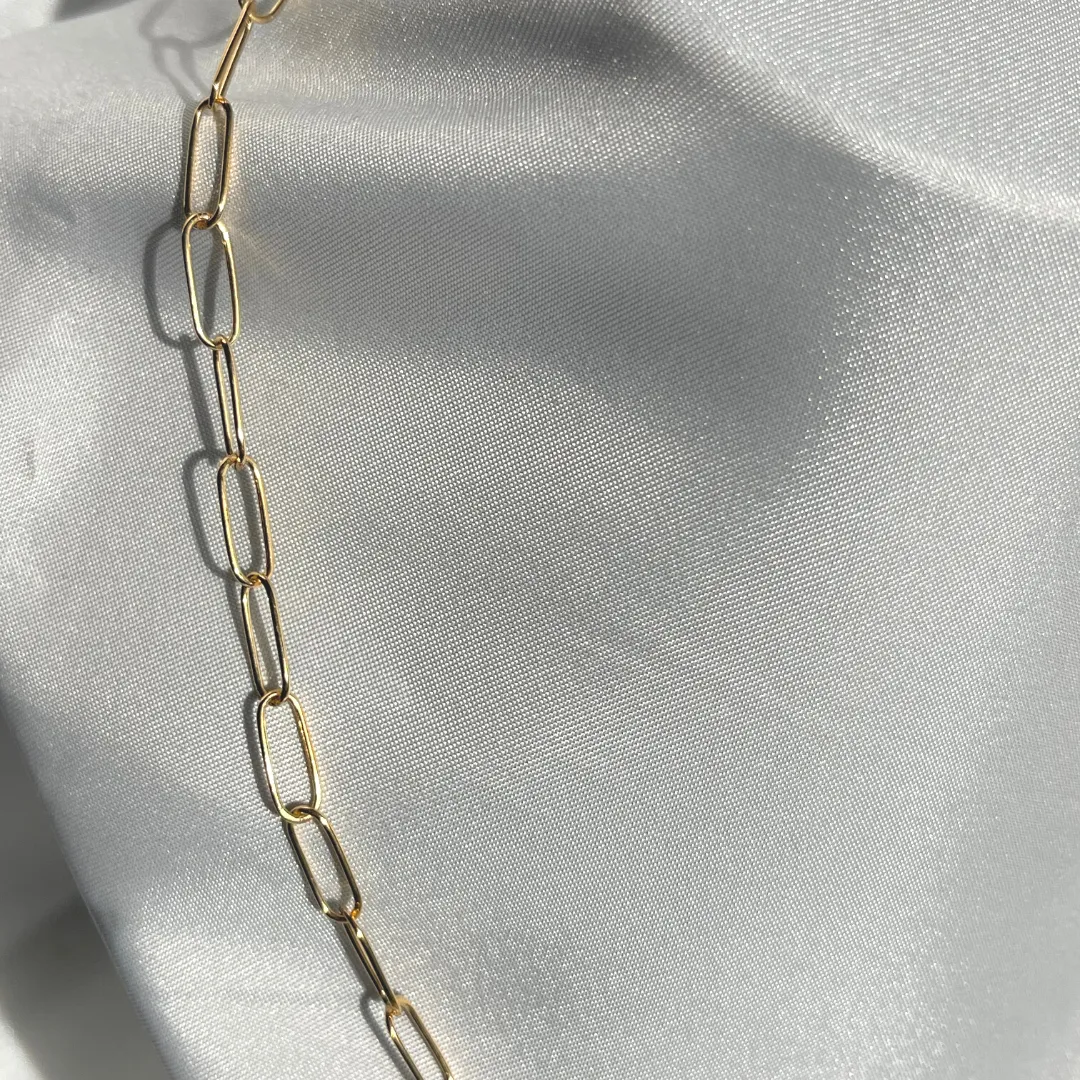 4.2mm Paperclip Necklace