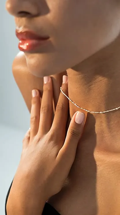 925 Sterling Silver Figaro Link Chain