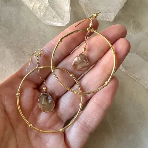 Acacia Hoop Earrings