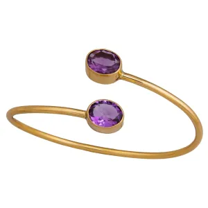 Alchemia Amethyst Cuff