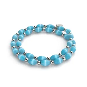 Alice Blue | Cheshire Glass | Cat Eye Wrap