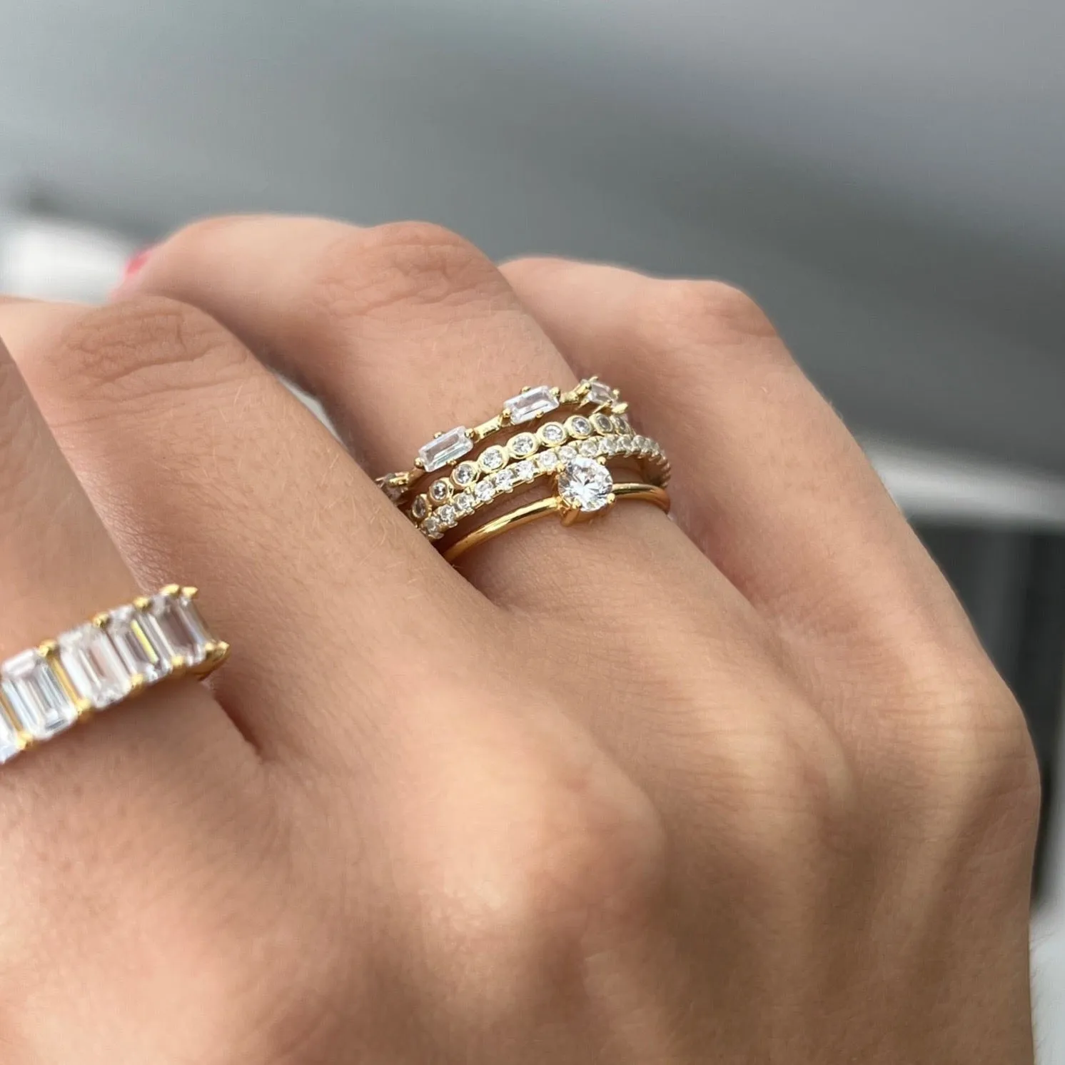 Ameena Ring Stack