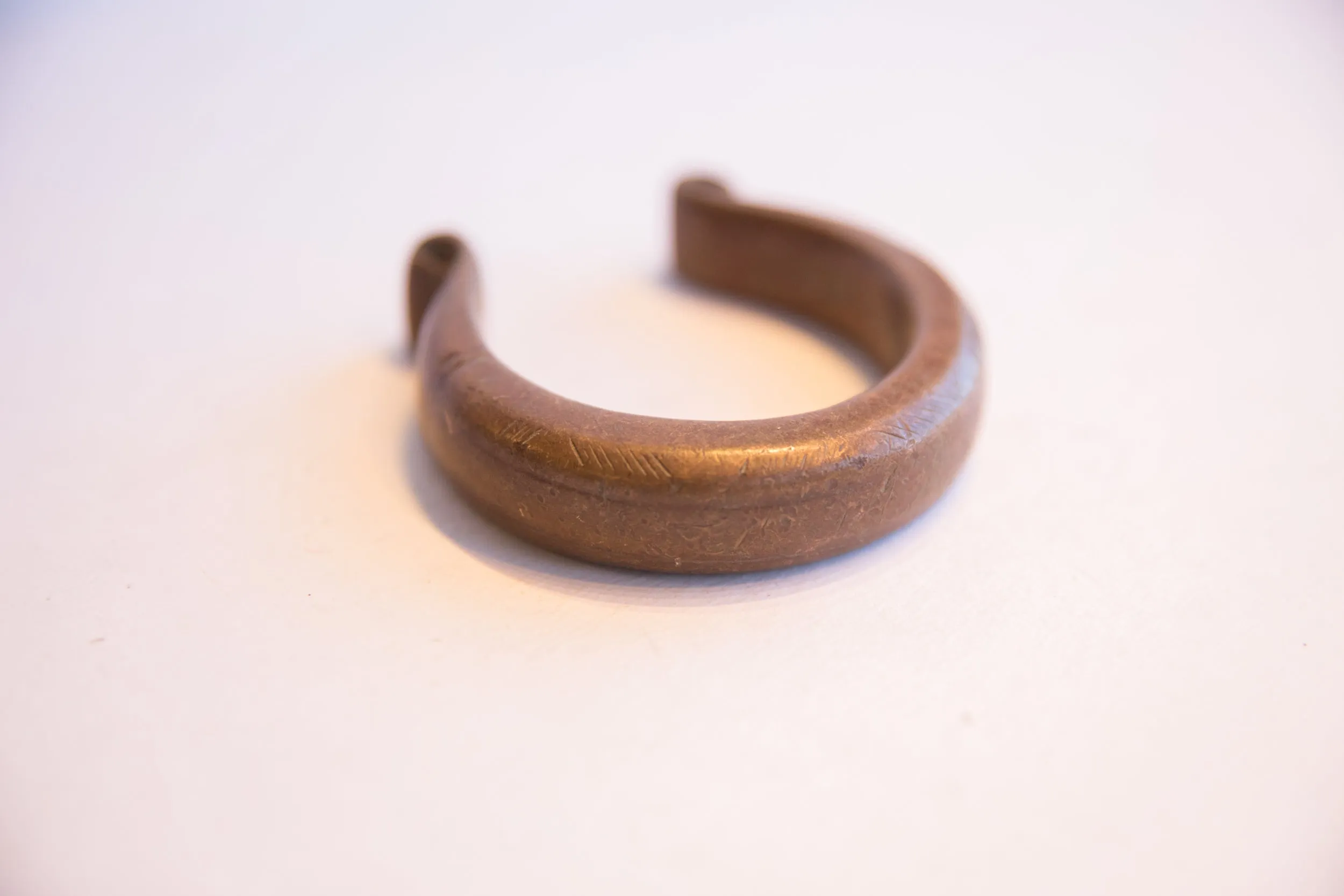 Antique African Heavy Cuff Bracelet