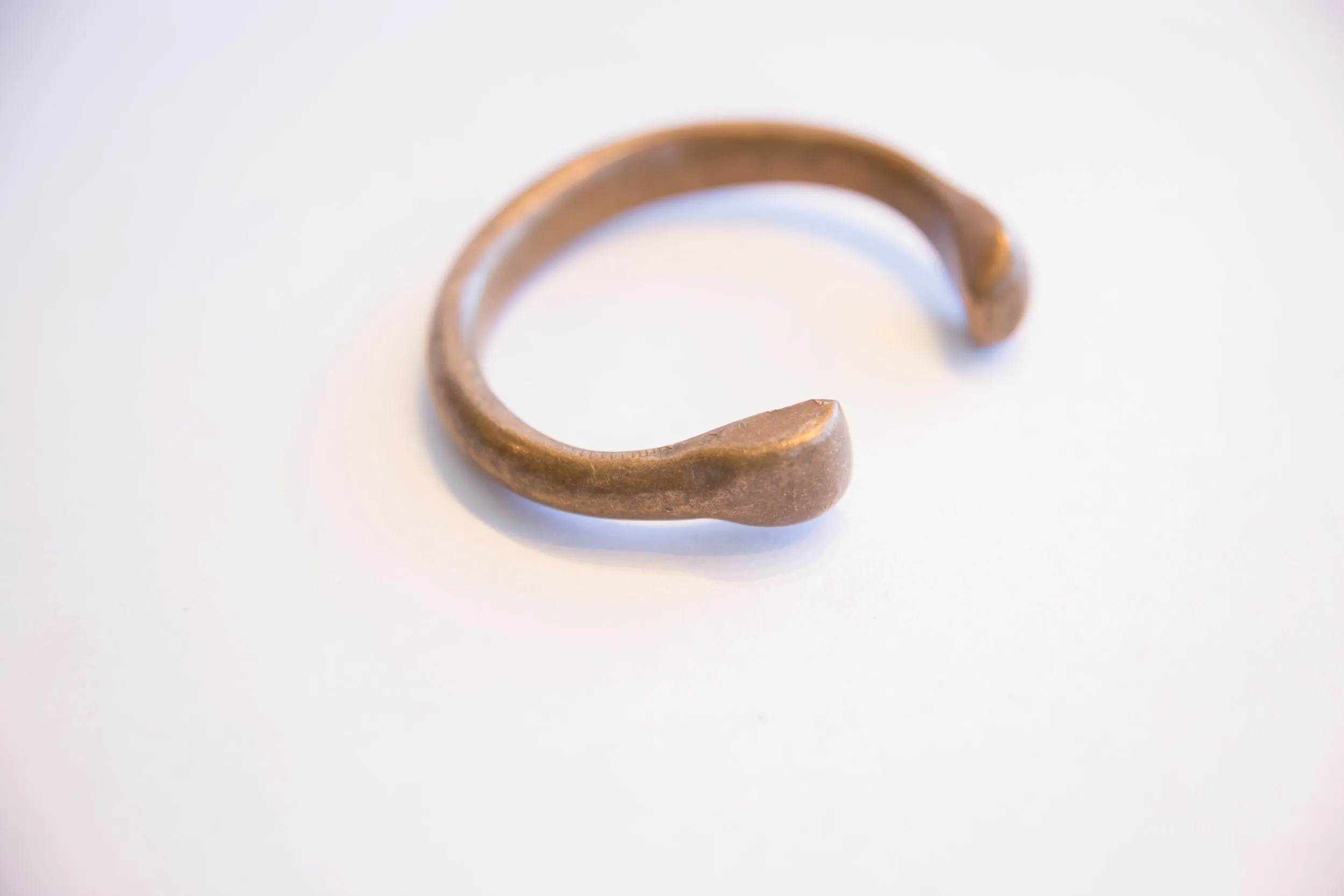 Antique African Snake Cuff Bracelet