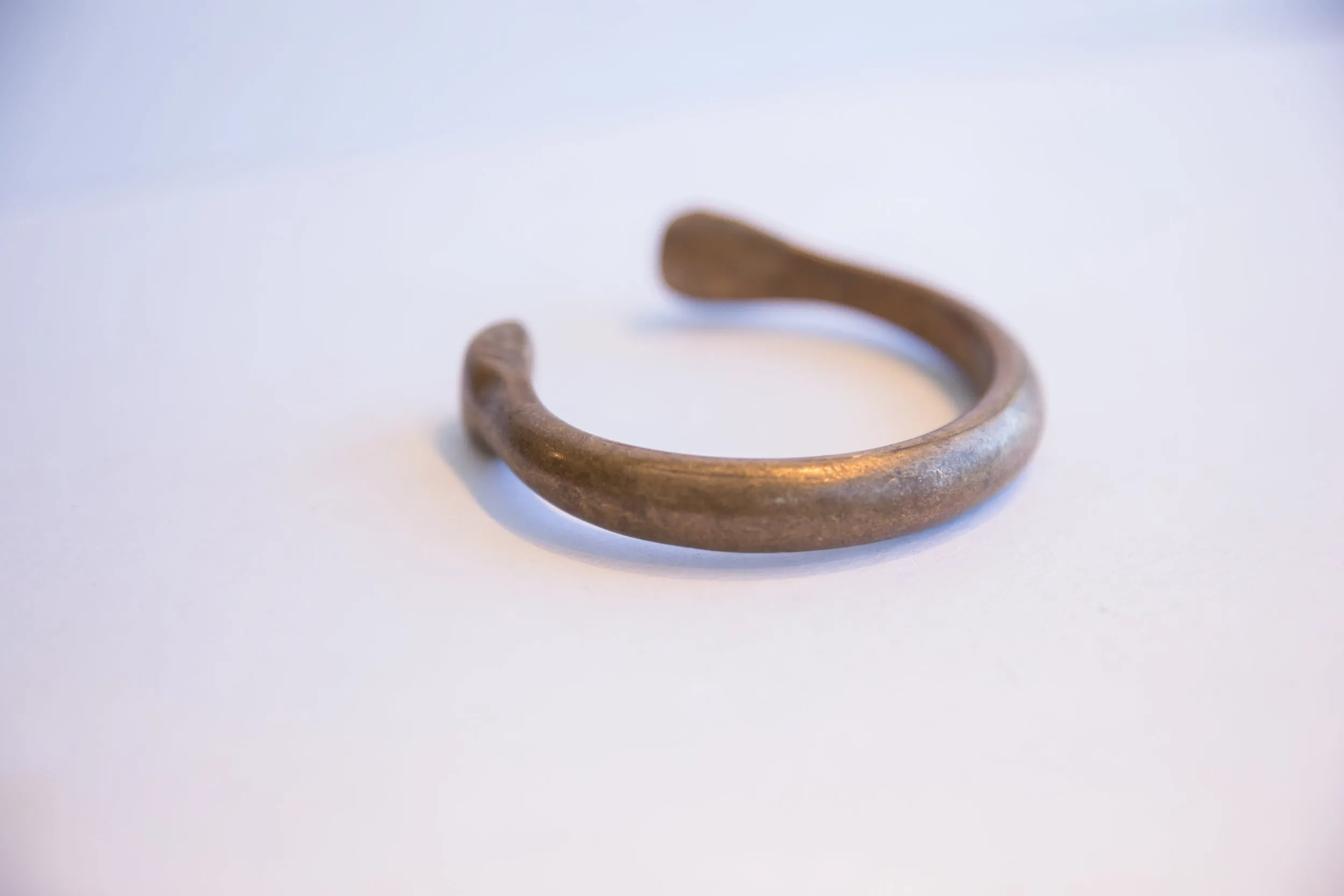 Antique African Snake Cuff Bracelet