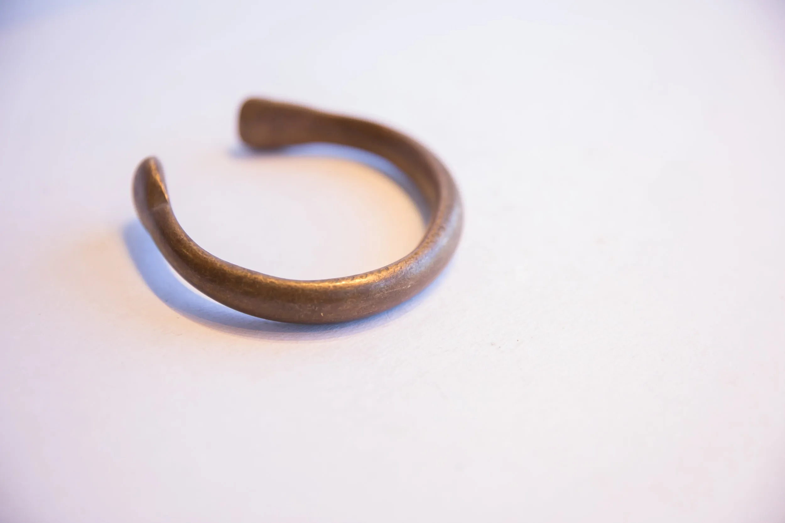 Antique African Snake Cuff Bracelet