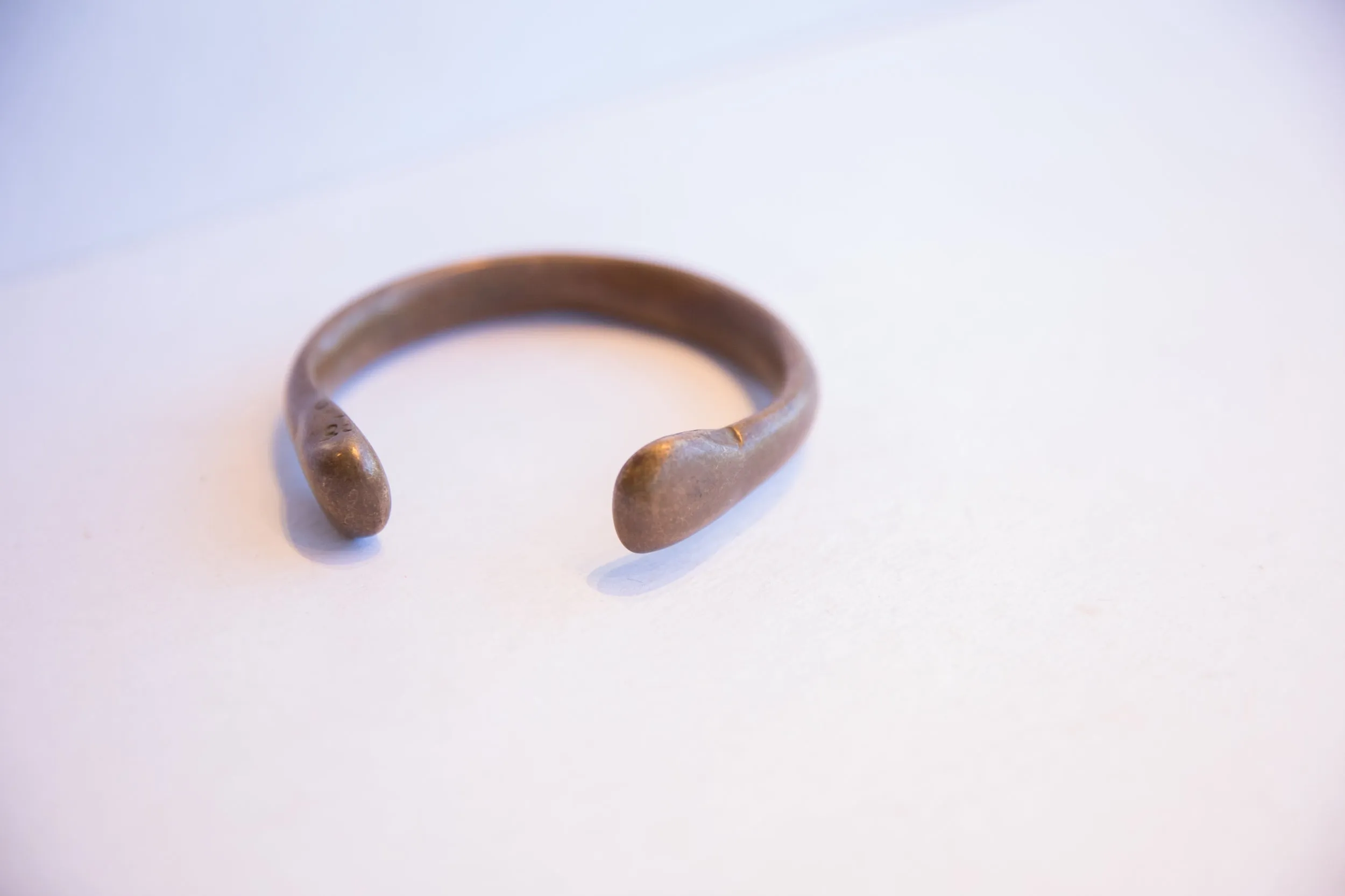 Antique African Snake Cuff Bracelet