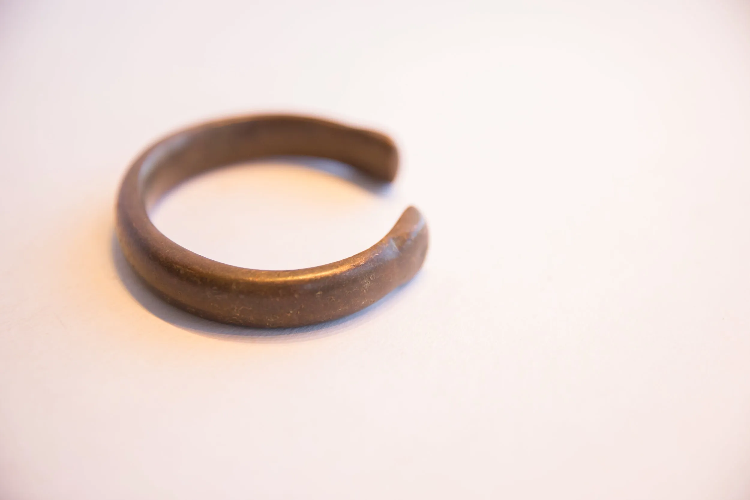 Antique African Snake Cuff Bracelet