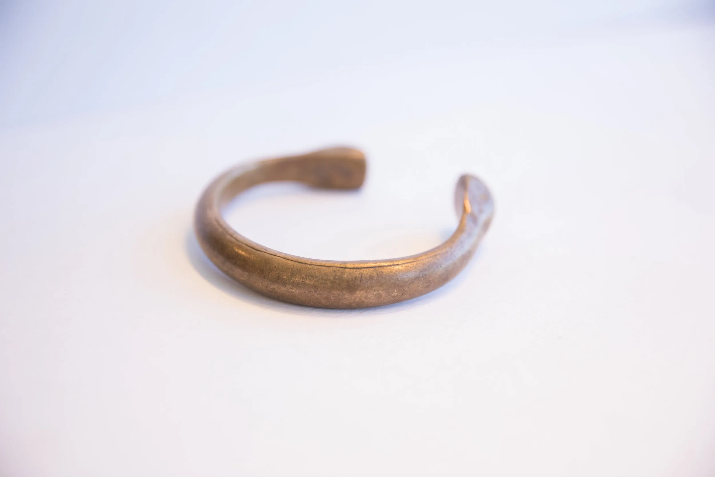 Antique African Snake Cuff Bracelet