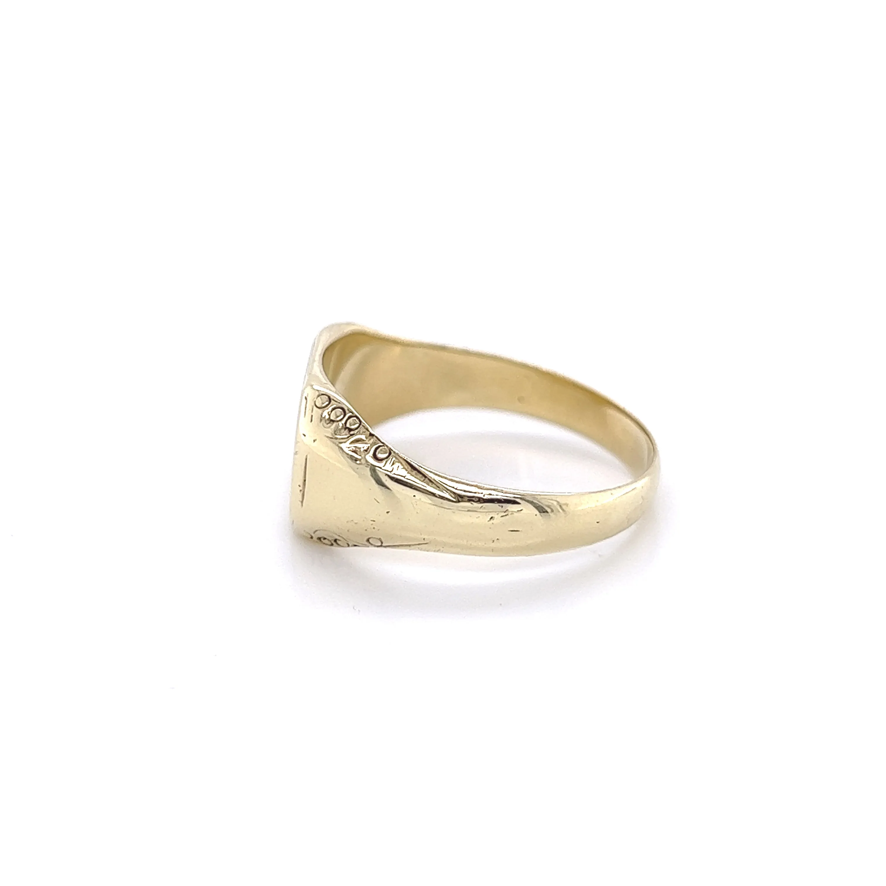 Antique Allsopp Brothers Signet Ring 10k
