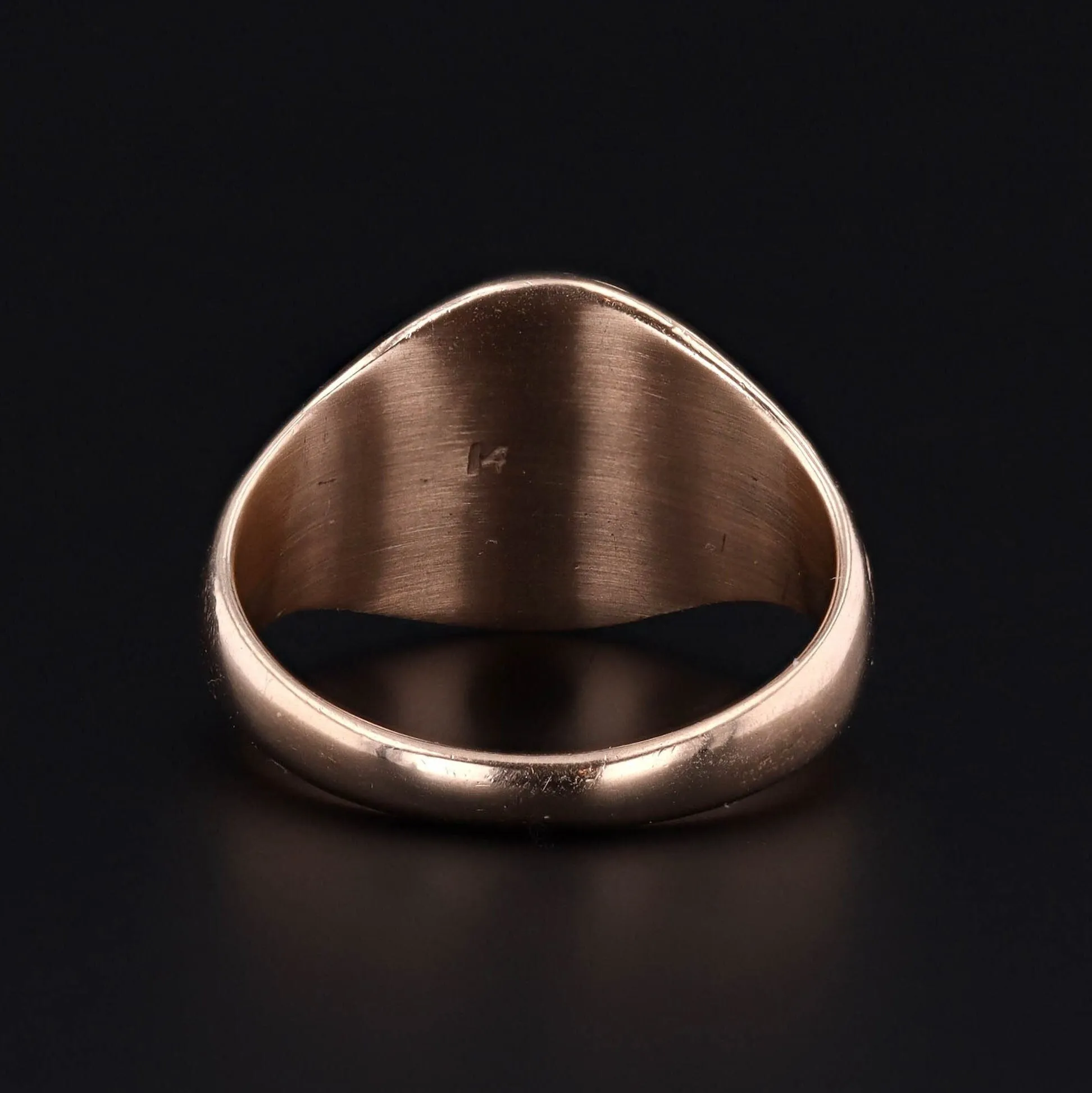 Antique Diamond Fly Conversion Ring of 14k Gold