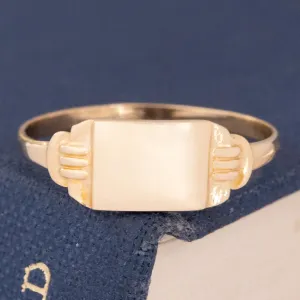 Antique Pinky Signet Ring