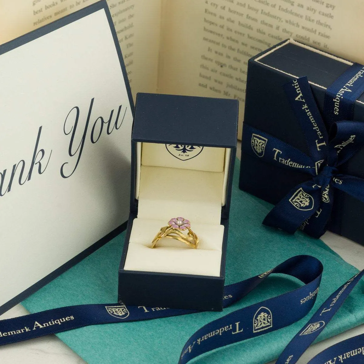 Antique Signet Ring | Letter G or D Initial Ring