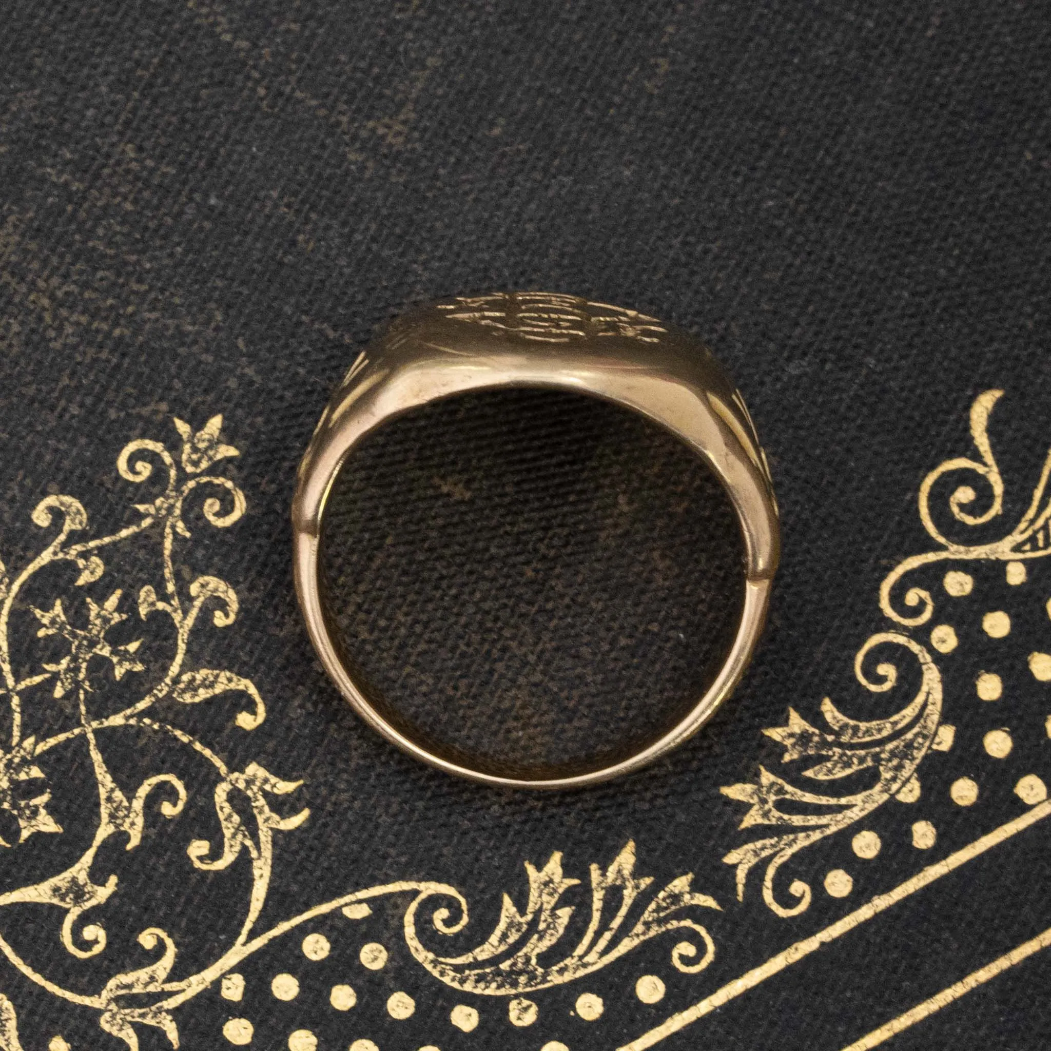 Antique SP Signet Ring