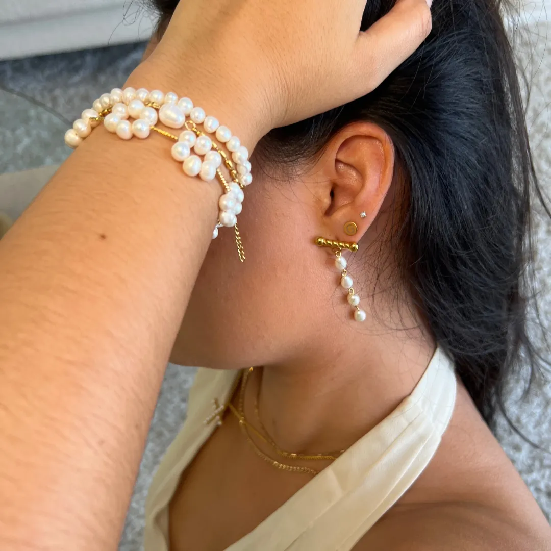 Arun Pearl Dangle Earring