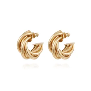 ATIK MINI HOOP EARRINGS | GOLD