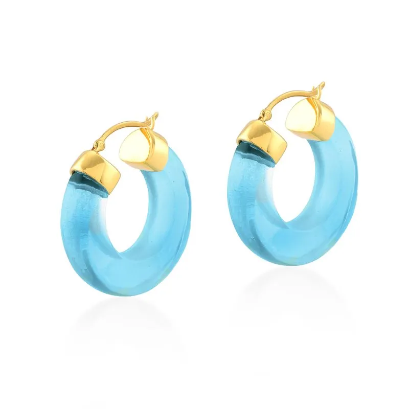Aura Hoop Earrings