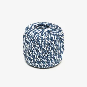 Bakers Twine / Macrame String 1mm Blue/White TO BE DISC