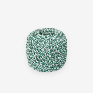Bakers Twine / Macrame String 1mm Green/White TO BE DISC