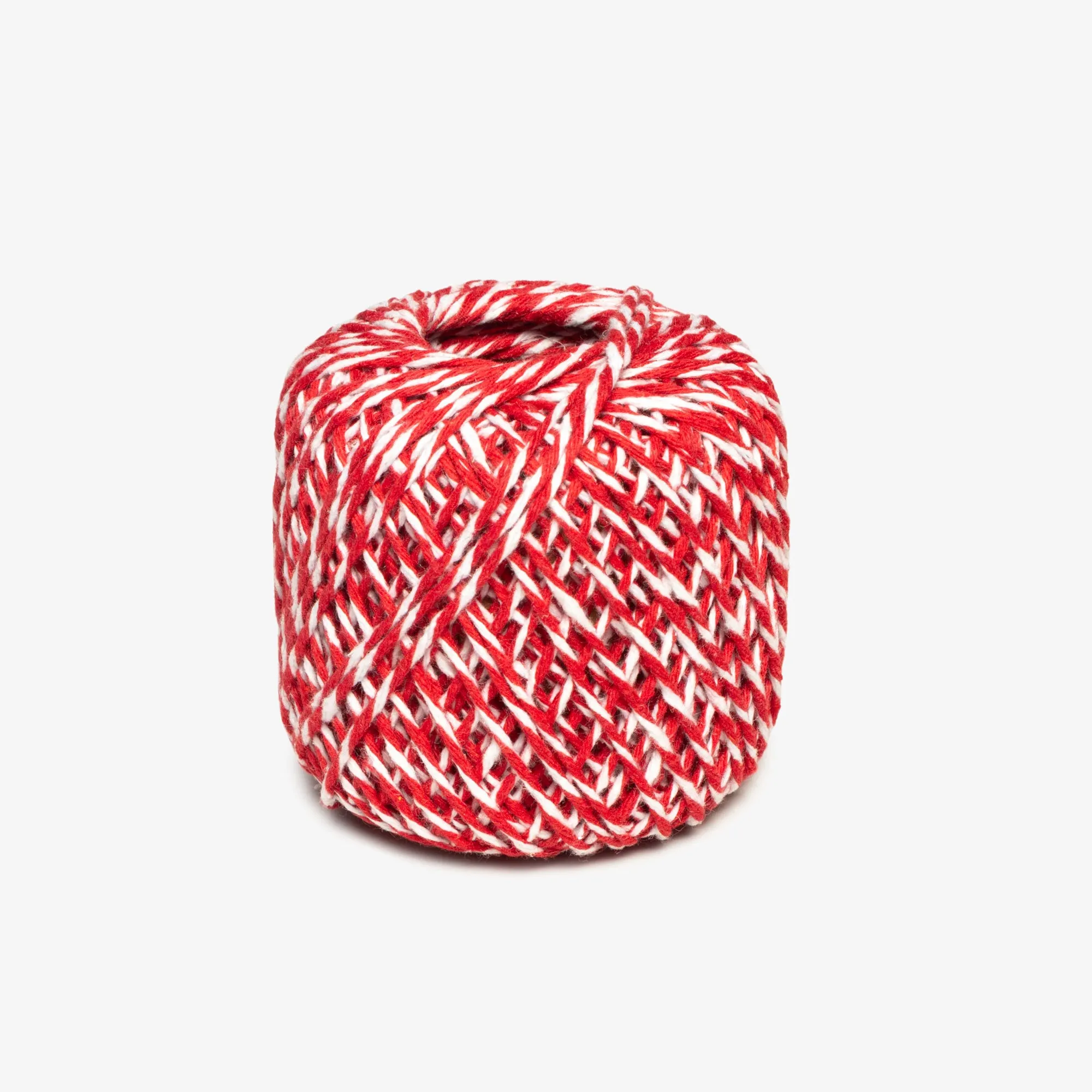 Bakers Twine / Macrame String 1mm Red/White TO BE DISC