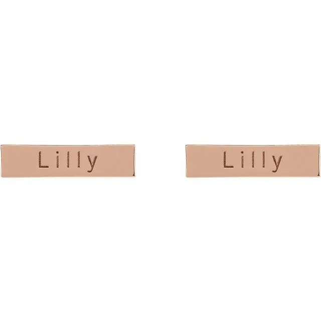Bar Earrings