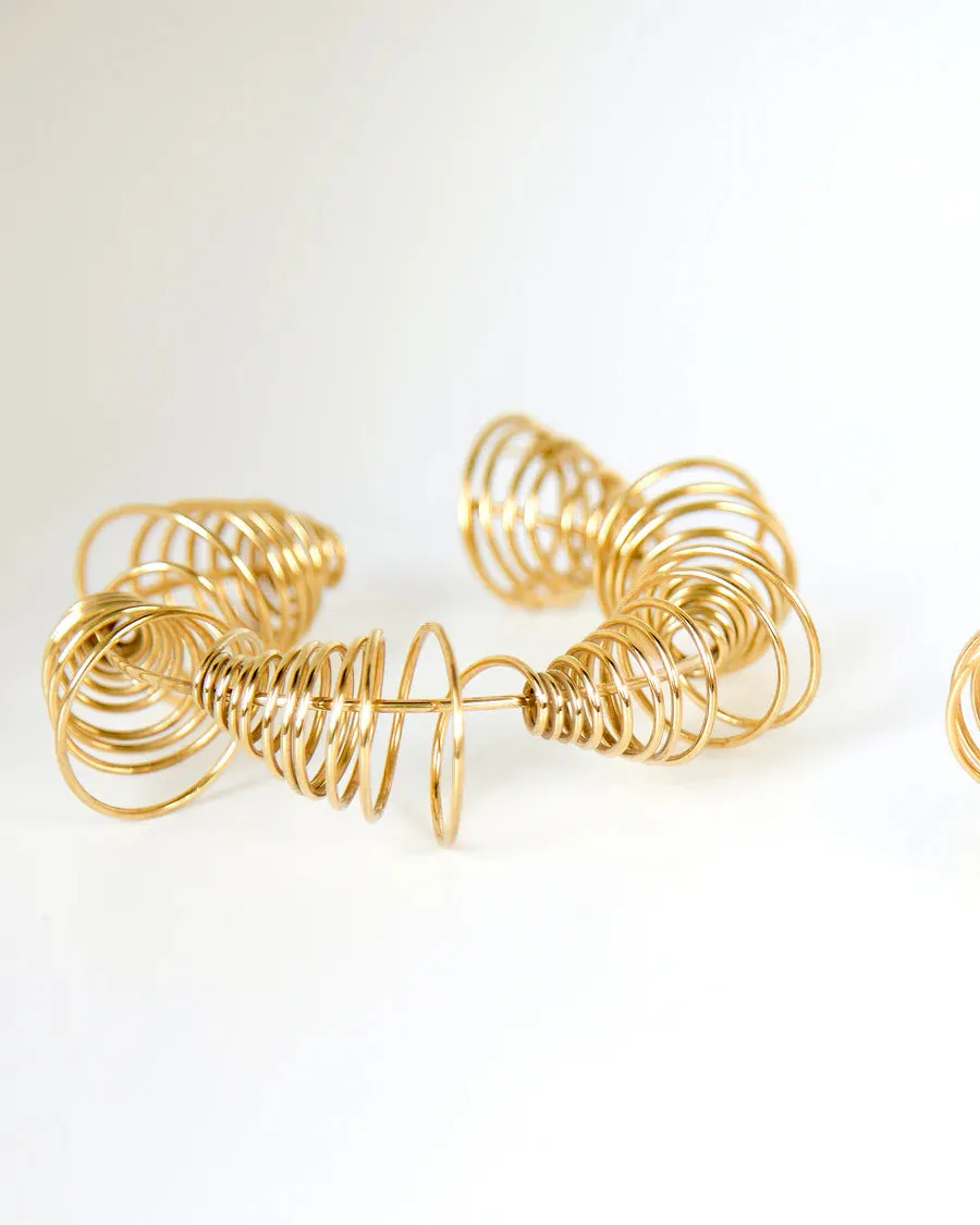 BAR Jewlerry Vitesse Earring Gold Plated