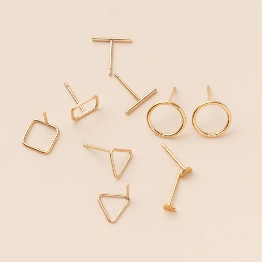 BAR POST EARRINGS