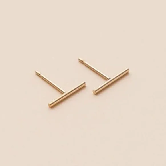 BAR POST EARRINGS