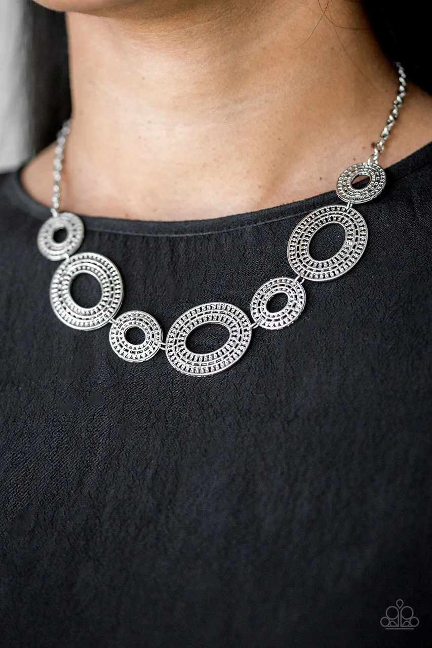 Basically Baltic Silver Paparazzi Necklace