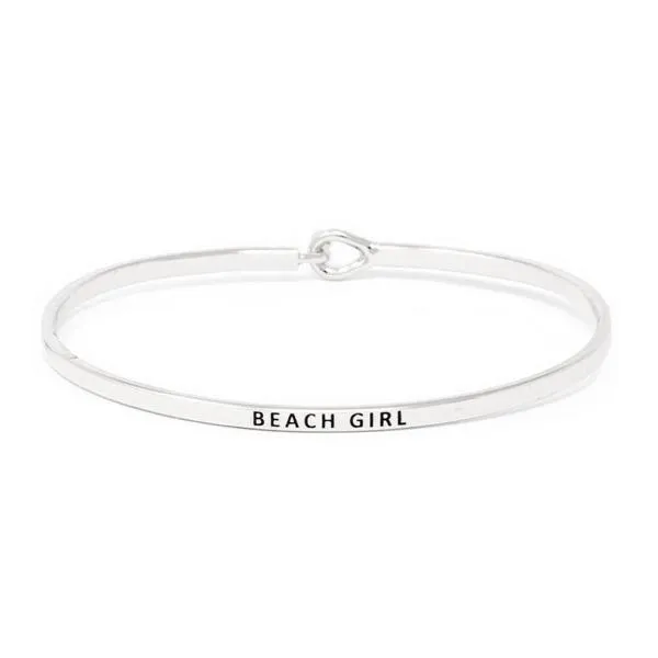 BEACH GIRL MESSAGE BRACELET