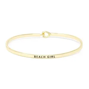 BEACH GIRL MESSAGE BRACELET
