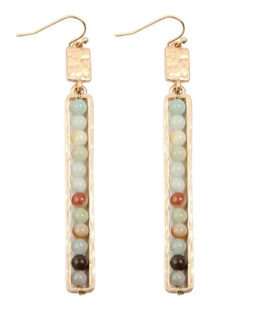 Bead Bar Earrings