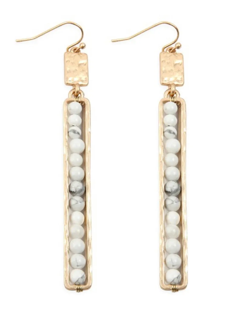 Bead Bar Earrings
