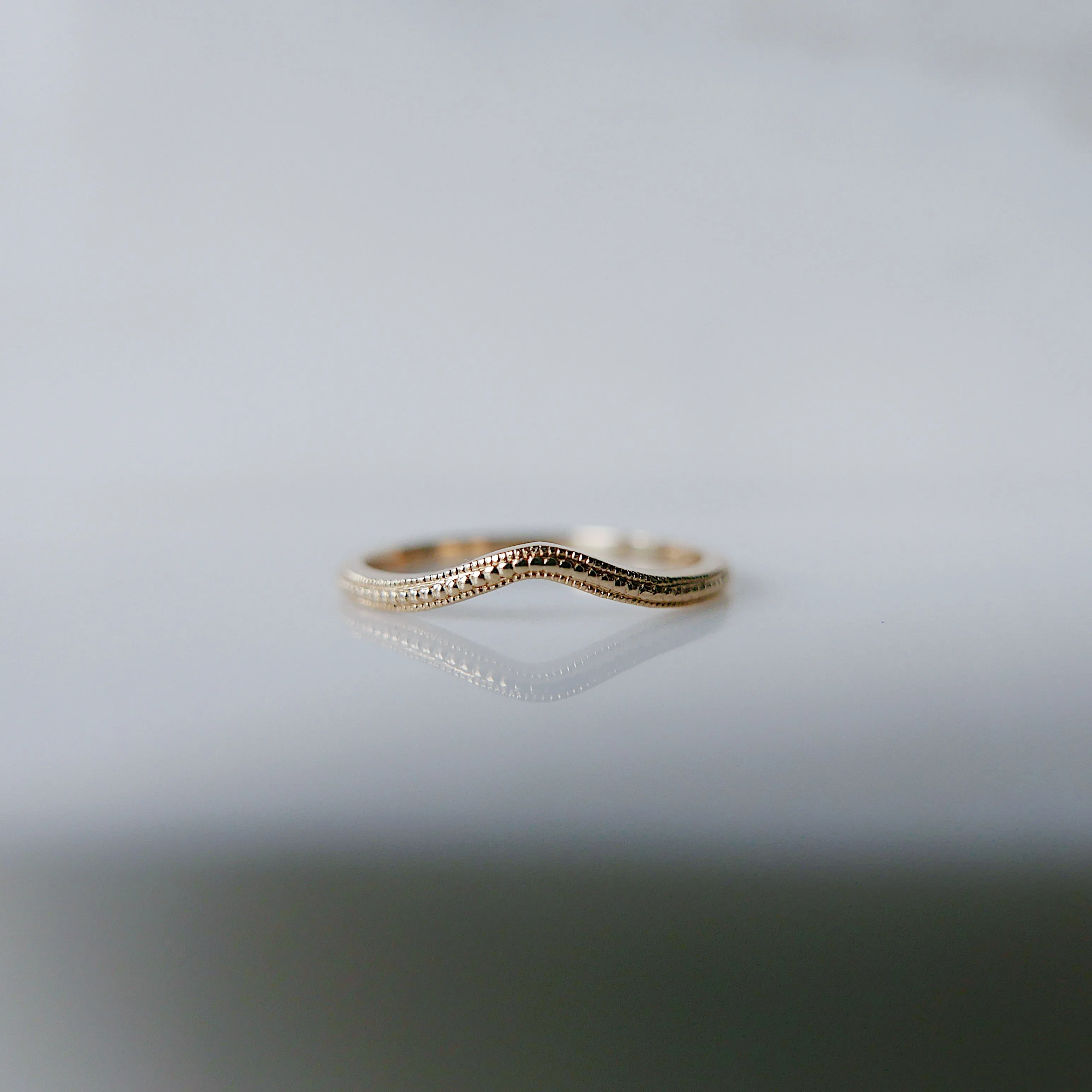 Beaded Arc Nesting Ring