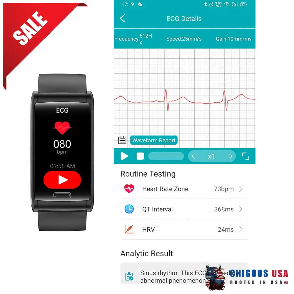 Bearscome PRO 6 ep, herz und sauerstoff durch HRV und schlaftest mit bluetooth
