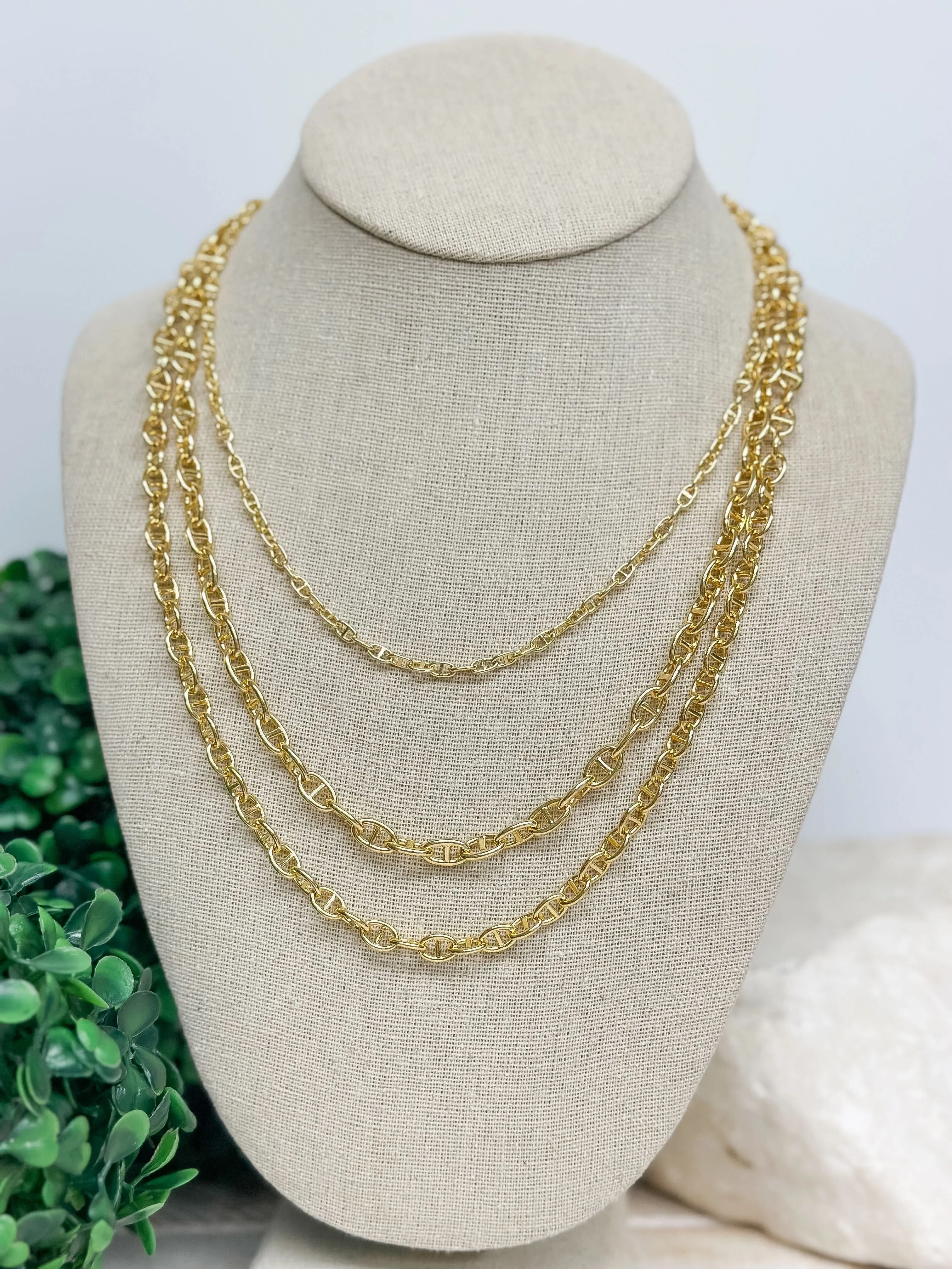 Bestie Best Necklace - Gold by B.B. Lila