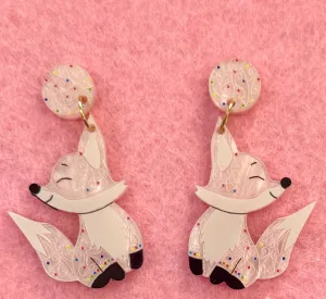 Biscuit the fox 🦊 - earrings - Set of 2