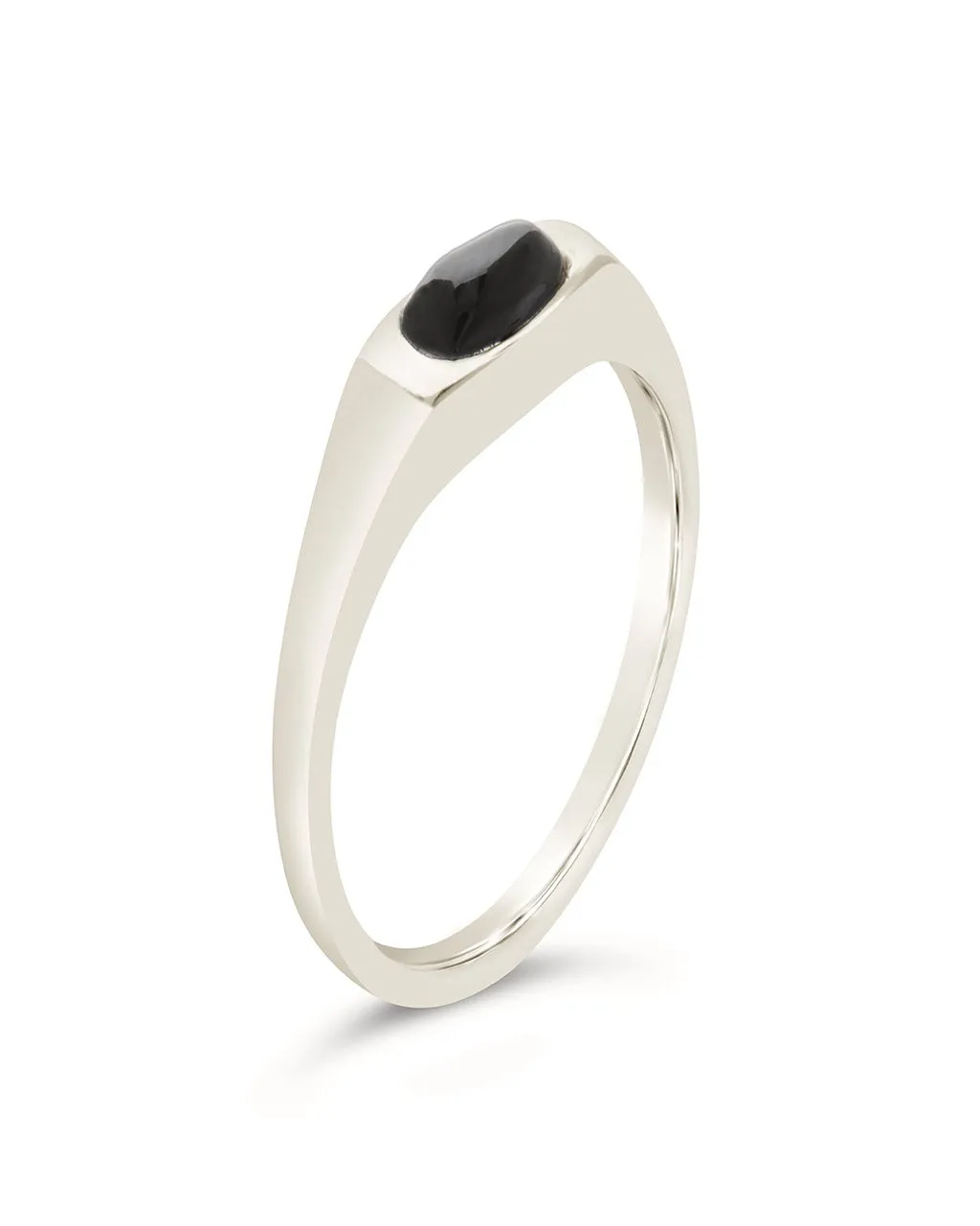 Black Onyx Signet Ring