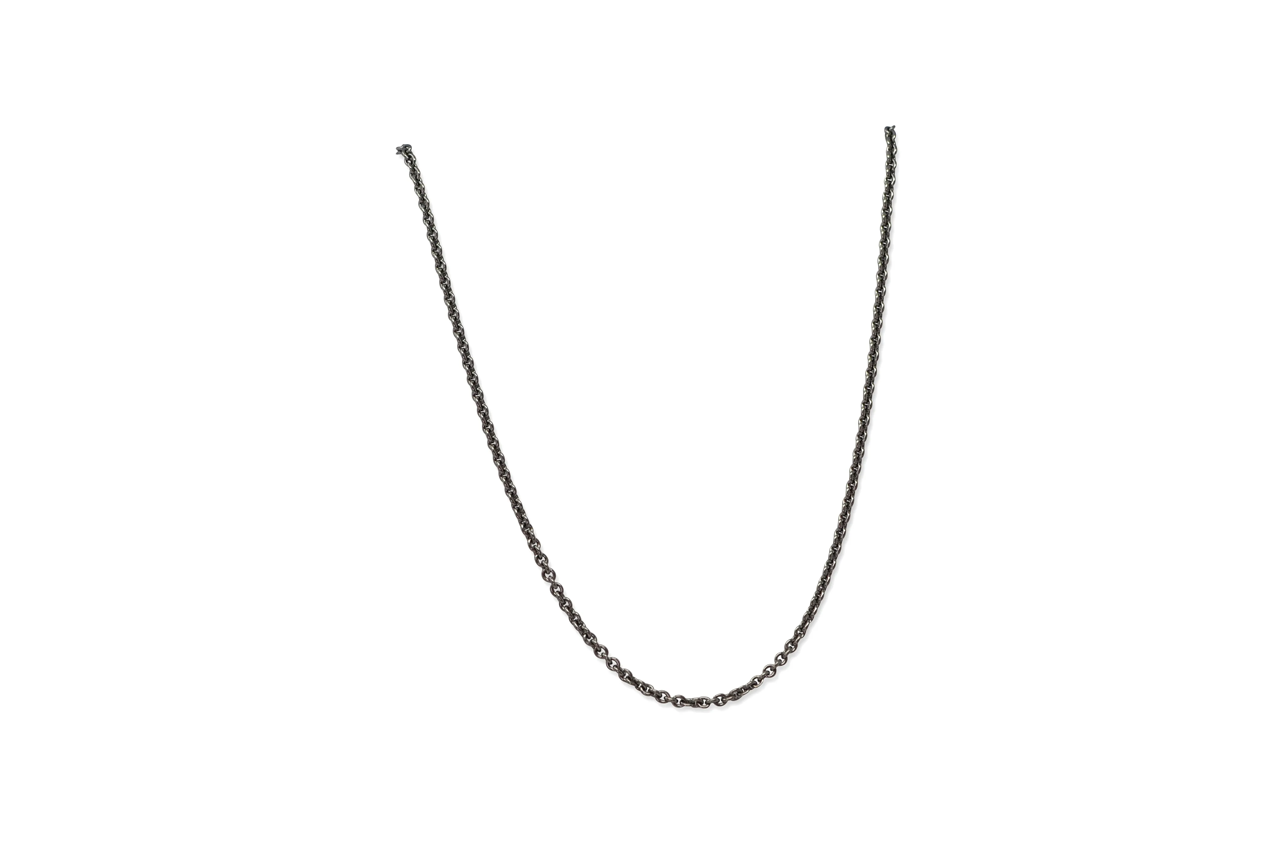 Blackened Chain Necklace