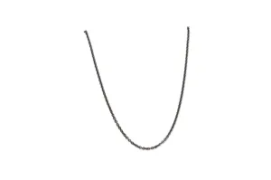 Blackened Chain Necklace