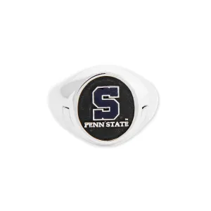 Block S Signet Ring
