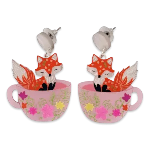 Blossom whisker - earrings - Set of 2