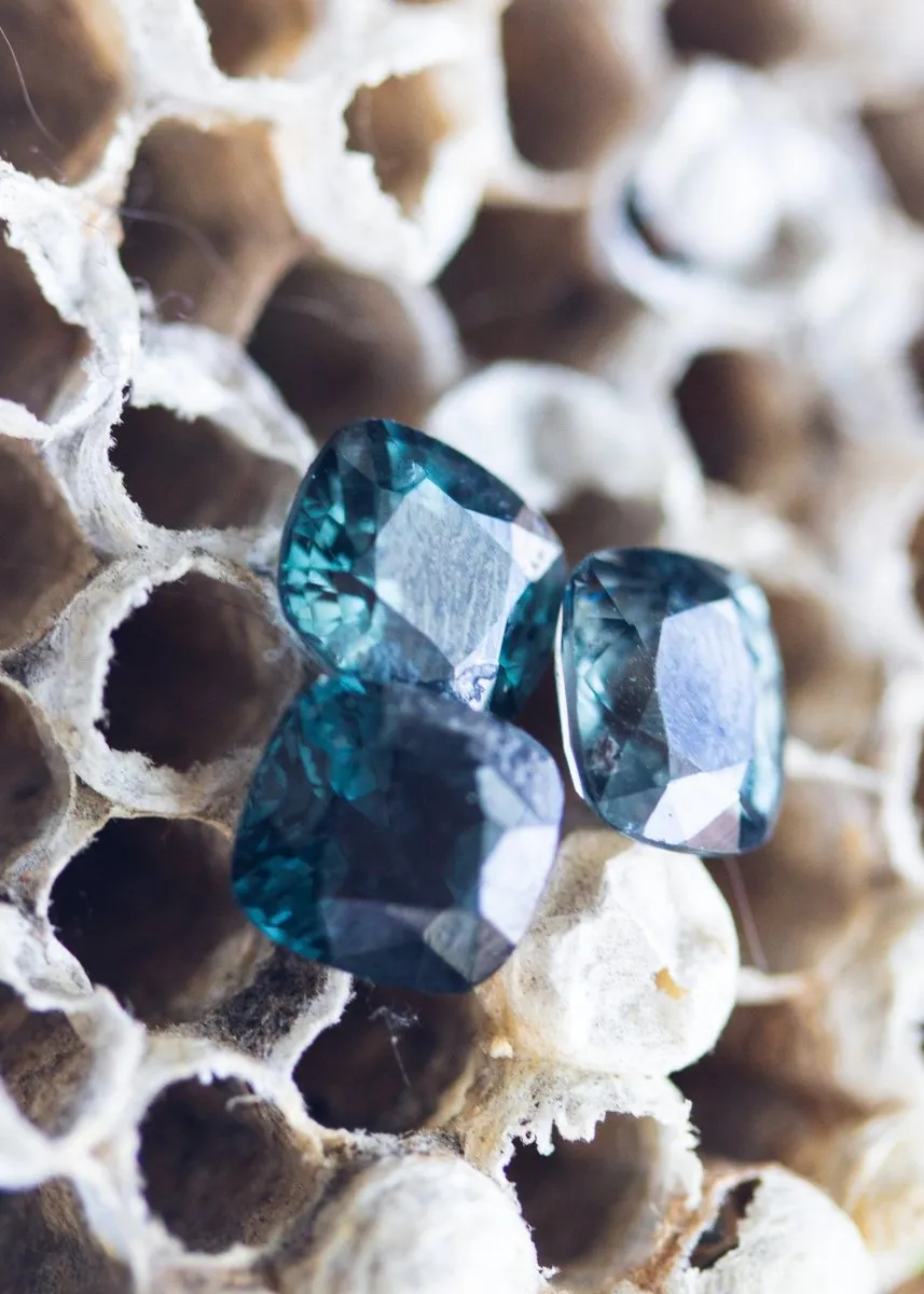 Blue Grey Spinel – 2.18 Carats (6.75 x 8 mm)