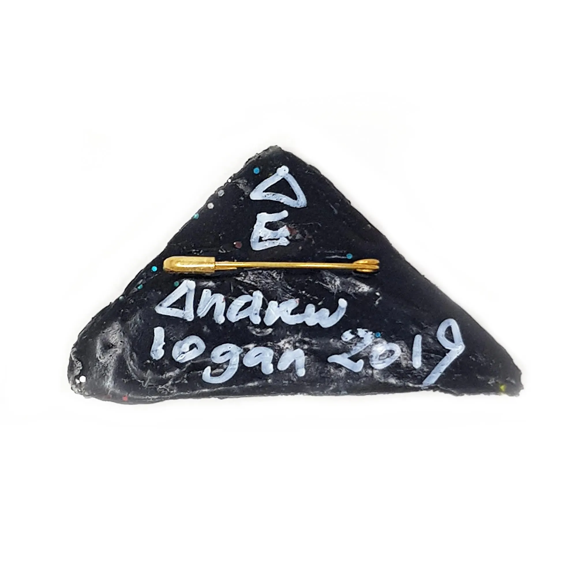 Bluetooth-enabled BROOCH TRIANGLE High-security